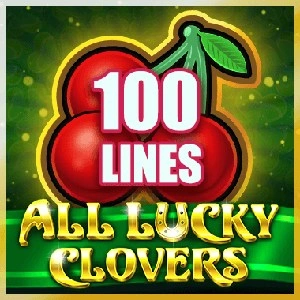 100 Lines All Lucky Clovers slot with Irish luck and clover symbols Nine Wins